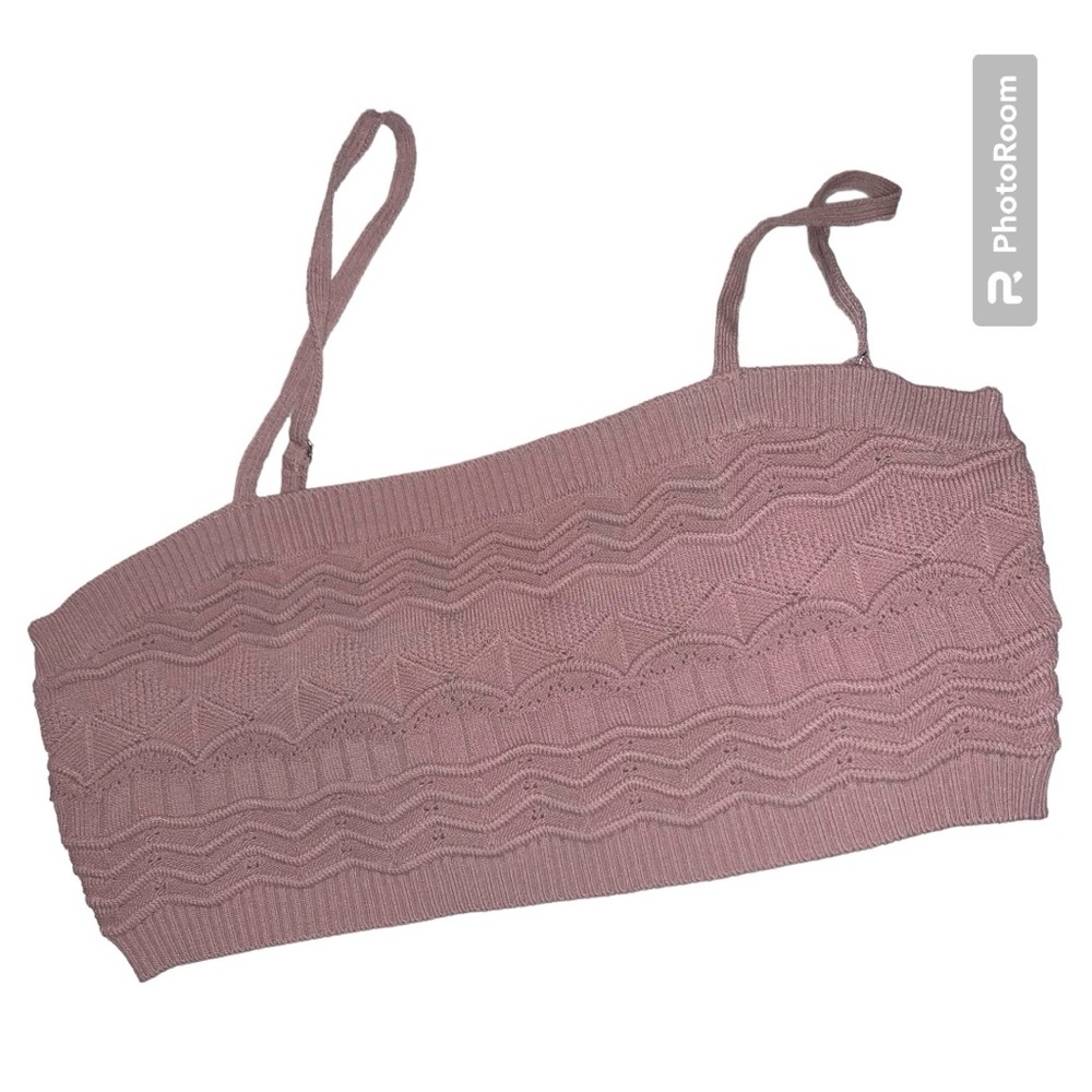 Free People Intimately Falling For You Bralette Sz: L Mauve